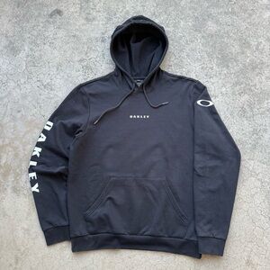 Oakley Black and White Men's Hoodie